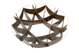 89-0609 Honeycomb Cocktail Table (SH02-061114)