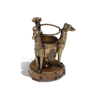 Maitland Smith 89-1610 - Guard Dogs Pen Holder (SH41-081516)