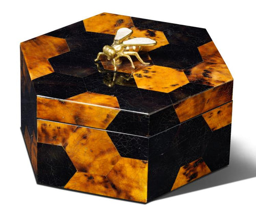 89-1902 - Honeycomb Penshell Box