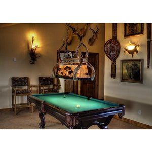Pool Table Light African Theme