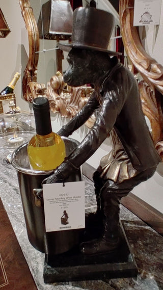 Maitland Smith Monkey Wine Holder-8125-12