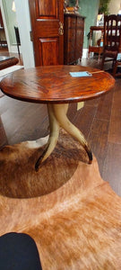 THE LONGHORN SIDE TABLE