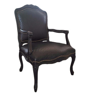 Carved Victorian Ostrich Chair-V-OC