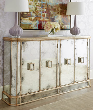 JUNO FOXED MIRROR CREDENZA