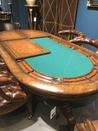 Maitland Smith TEXAS HOLD'EM GAME TABLE