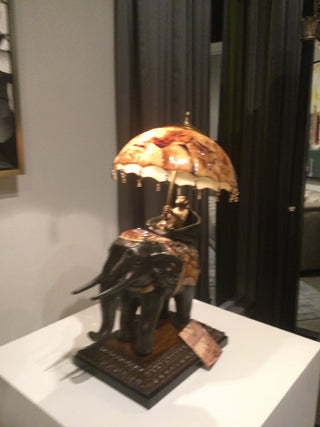 Maitland Smith  8122-17 - ELEPHANT RIDE TABLE LAMP