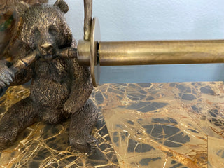 Brass Panda Paper Towel Dispensey