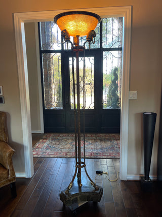 MAITLAND SMITH  PENSHELL TORCHERE (FLOOR LAMP)-Pre-Owned