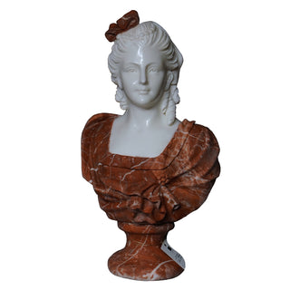 MARBLE LADY BUST RED