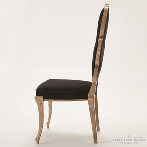 WIGGLE DINING CHAIR-BLACK