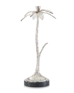Palm Candlestand in Silver JRA-10505