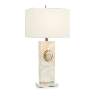 Shell on Shell Table Lamp