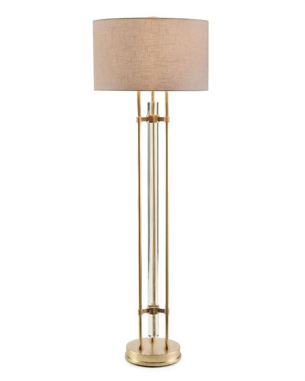 Glass Rod Floor Lamp