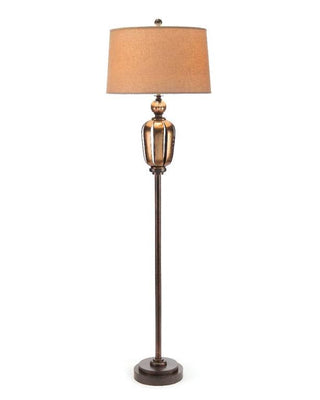 Oval Iron Basket Floor Lamp JRL-9037