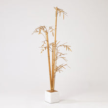 Load image into Gallery viewer, BAMBOO SCULPTURE-SILVER LEAF