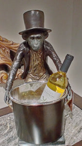 Maitland Smith Monkey Wine Holder-8125-12