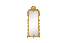 Load image into Gallery viewer, Tall Gilded Mirror with Scallop Shell