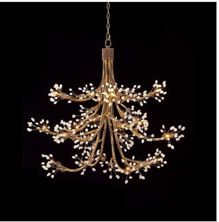 Sixteen-Light Halogen Chandelier AJC-8772