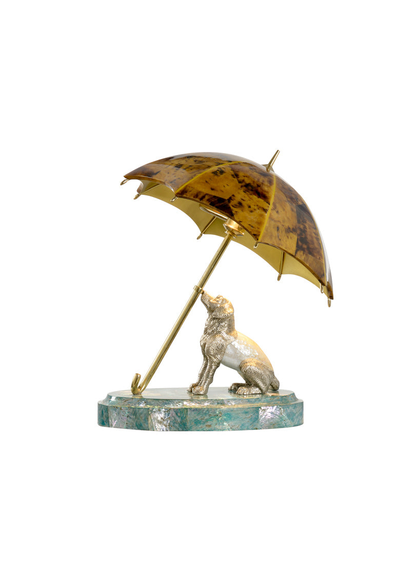 Dog And Umbrella Lamp