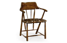 Load image into Gallery viewer, Walnut Smokers Dining Arm Chair