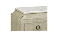 Load image into Gallery viewer, Antique Blue Oak Chest of Drawers