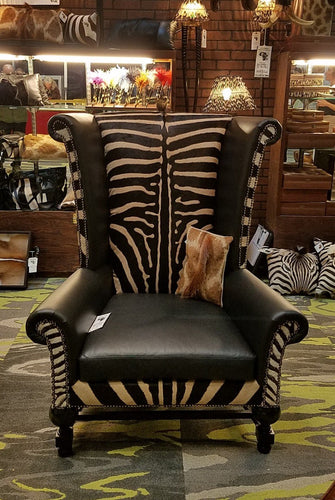 Kings Chair- Zebra